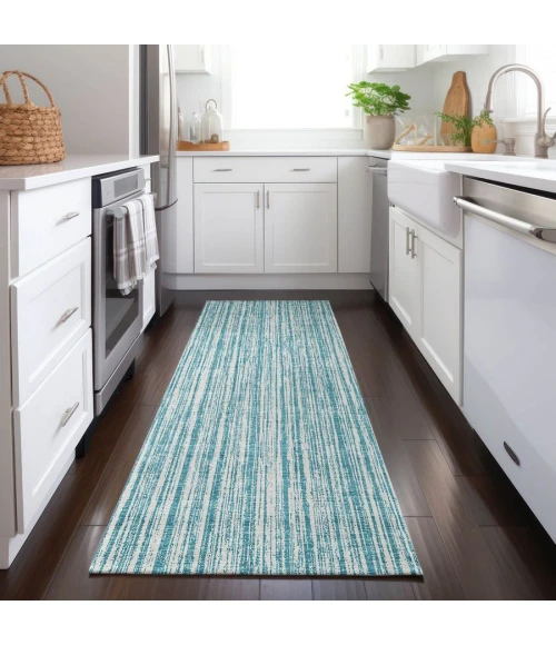Addison Chantille ACN760-Teal 2 ft. 3 in. X 7 ft. 6 in. Rectangle Rug