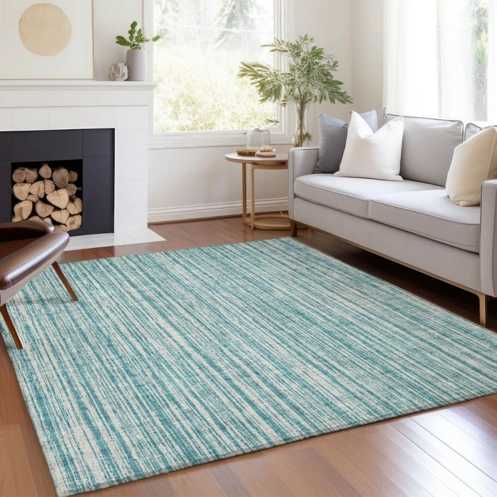 Addison Chantille ACN760-Teal 8 ft. X 10 ft. Rectangle Rug