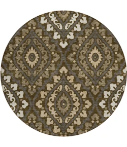 Addison Chantille ACN761-Fudge 8 ft. X 8 ft. Round Rug