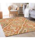 Addison Chantille ACN761-Orange 5 ft. X 7 ft. 6 in. Rectangle Rug