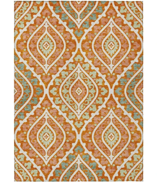Addison Chantille ACN761-Orange 5 ft. X 7 ft. 6 in. Rectangle Rug
