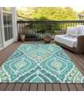 Addison Chantille ACN761-Teal 10 ft. X 14 ft. Rectangle Rug