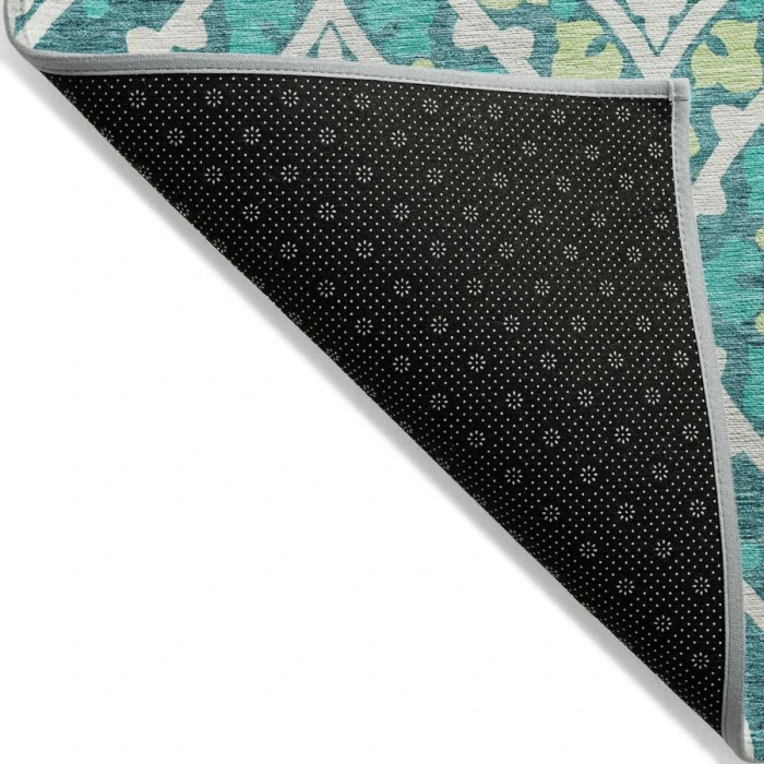 Addison Chantille ACN761-Teal 8 ft. X 8 ft. Round Rug