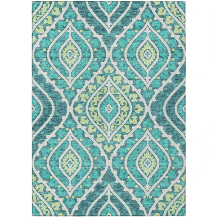 Addison Chantille ACN761-Teal 8 ft. X 10 ft. Rectangle Rug