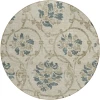 Addison Chantille ACN762-Beige 8 ft. X 8 ft. Round Rug