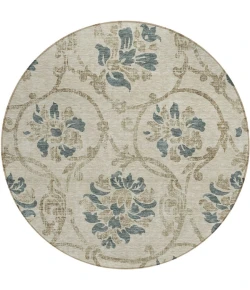 Addison Chantille ACN762-Beige 8 ft. X 8 ft. Round Rug