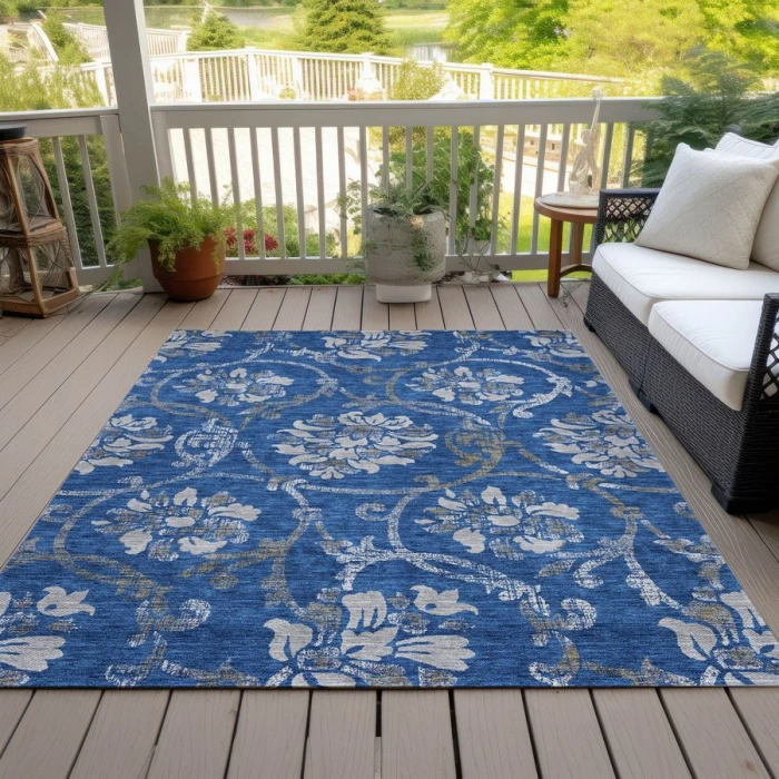 Addison Chantille ACN762-Blue 5 ft. X 7 ft. 6 in. Rectangle Rug