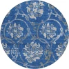 Addison Chantille ACN762-Blue 8 ft. X 8 ft. Round Rug