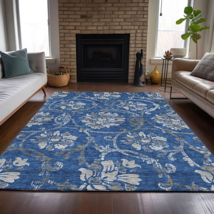 Addison Chantille ACN762-Blue 5 ft. X 7 ft. 6 in. Rectangle Rug
