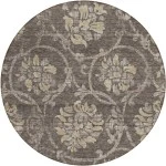 Addison Chantille ACN762-Brown 8 ft. X 8 ft. Round Rug