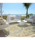 Addison Chantille ACN762-Gold 8 ft. X 8 ft. Round Rug