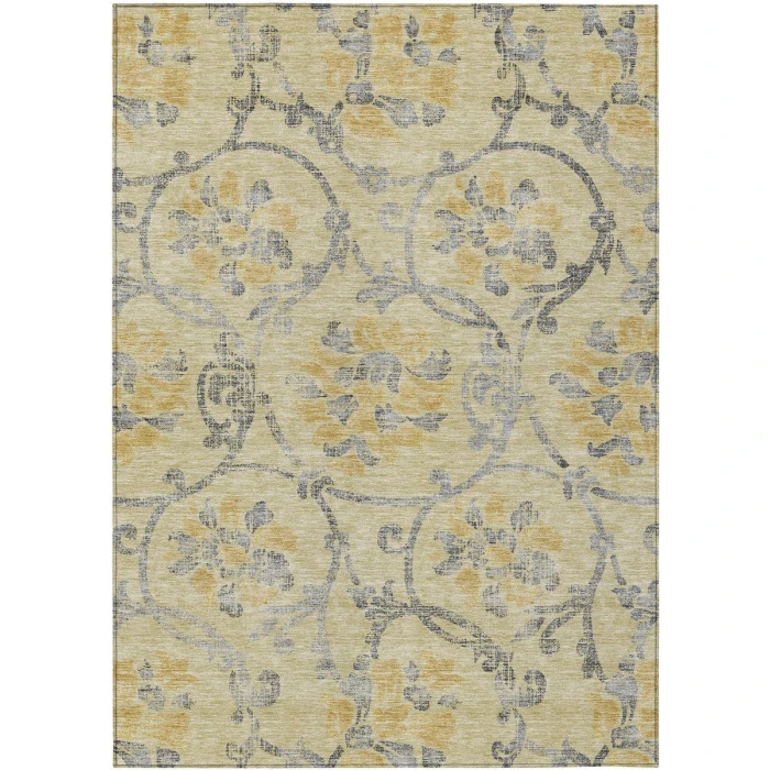 Addison Chantille ACN762-Gold 5 ft. X 7 ft. 6 in. Rectangle Rug