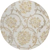 Addison Chantille ACN762-Ivory 8 ft. X 8 ft. Round Rug