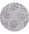 Addison Chantille ACN762-Lavender 8 ft. X 8 ft. Round Rug