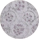 Addison Chantille ACN762-Lavender 8 ft. X 8 ft. Round Rug