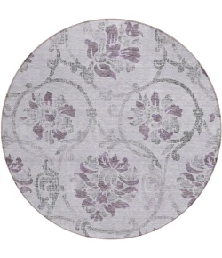 Addison Chantille ACN762-Lavender 8 ft. X 8 ft. Round Rug
