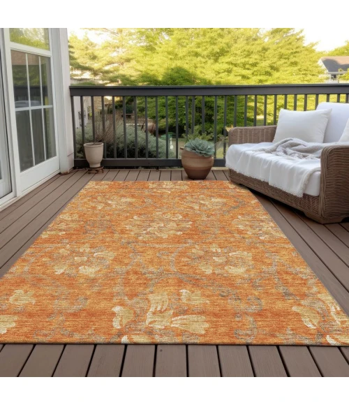 Addison Chantille ACN762-Orange 3 ft. X 5 ft. Rectangle Rug