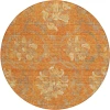 Addison Chantille ACN762-Orange 8 ft. X 8 ft. Round Rug