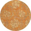 Addison Chantille ACN762-Orange 8 ft. X 8 ft. Round Rug