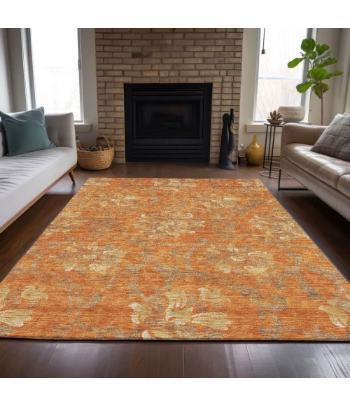 Addison Chantille ACN762-Orange 3 ft. X 5 ft. Rectangle Rug