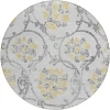 Addison Chantille ACN762-Silver 8 ft. X 8 ft. Round Rug