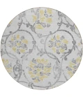 Addison Chantille ACN762-Silver 8 ft. X 8 ft. Round Rug