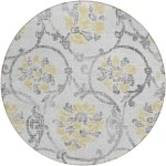 Addison Chantille ACN762-Silver 8 ft. X 8 ft. Round Rug