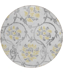 Addison Chantille ACN762-Silver 8 ft. X 8 ft. Round Rug