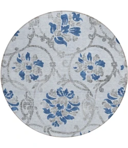 Addison Chantille ACN762-Sky 8 ft. X 8 ft. Round Rug