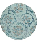 Addison Chantille ACN762-Teal 8 ft. X 8 ft. Round Rug