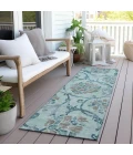 Addison Chantille ACN762-Teal 2 ft. 3 in. X 7 ft. 6 in. Rectangle Rug