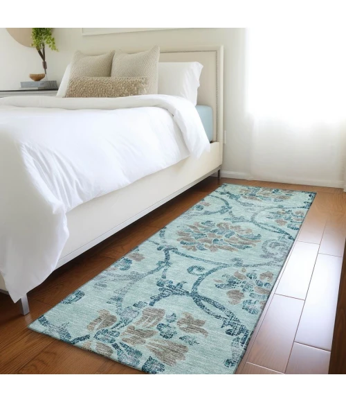 Addison Chantille ACN762-Teal 2 ft. 3 in. X 7 ft. 6 in. Rectangle Rug