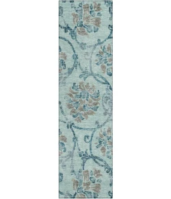 Addison Chantille ACN762-Teal 2 ft. 3 in. X 7 ft. 6 in. Rectangle Rug