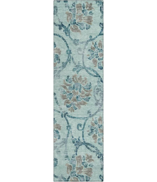 Addison Chantille ACN762-Teal 2 ft. 3 in. X 7 ft. 6 in. Rectangle Rug