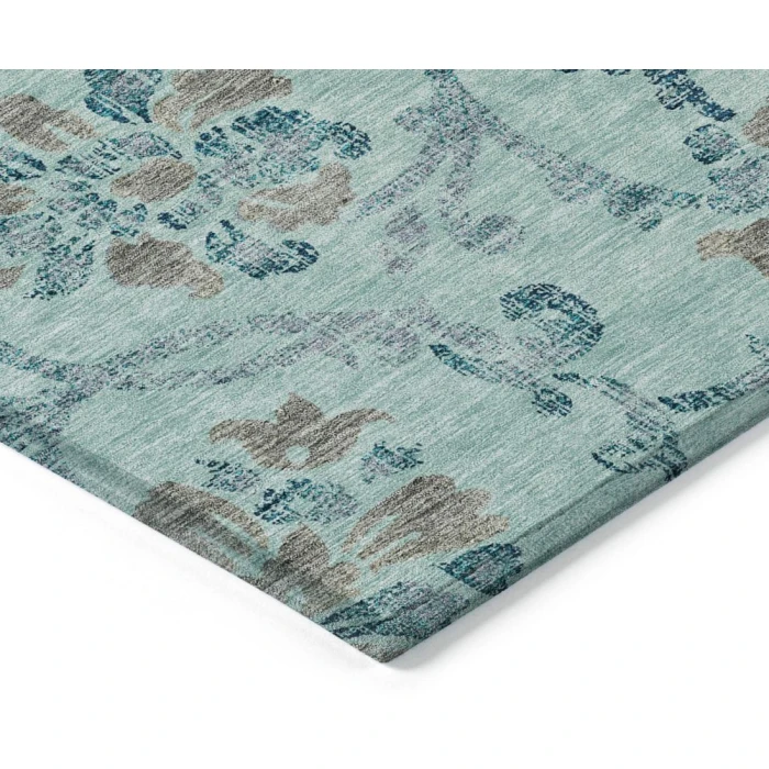 Addison Chantille ACN762-Teal 2 ft. 3 in. X 7 ft. 6 in. Rectangle Rug