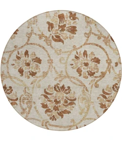 Addison Chantille ACN762-Terracotta 8 ft. X 8 ft. Round Rug