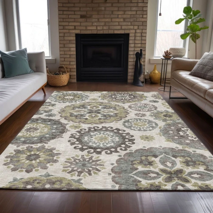 Addison Chantille ACN763-Beige 9 ft. X 12 ft. Rectangle Rug