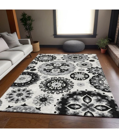 Addison Chantille ACN763-Black 8 ft. X 10 ft. Rectangle Rug