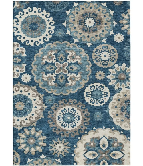 Addison Chantille ACN763-Blue 8 ft. X 10 ft. Rectangle Rug