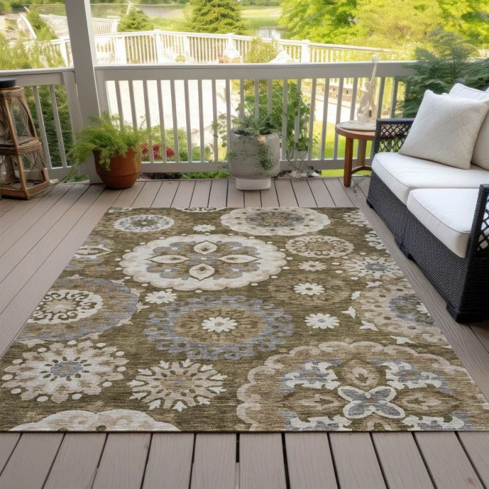 Addison Chantille ACN763-Brown 5 ft. X 7 ft. 6 in. Rectangle Rug