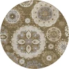 Addison Chantille ACN763-Brown 8 ft. X 8 ft. Round Rug