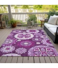 Addison Chantille ACN763-Eggplant 10 ft. X 14 ft. Rectangle Rug