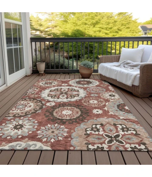 Addison Chantille ACN763-Paprika 10 ft. X 14 ft. Rectangle Rug