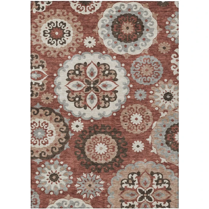 Addison Chantille ACN763-Paprika 5 ft. X 7 ft. 6 in. Rectangle Rug