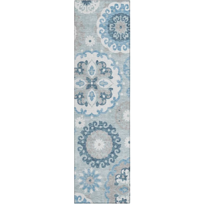 Addison Chantille ACN763-Sky 2 ft. 3 in. X 7 ft. 6 in. Rectangle Rug