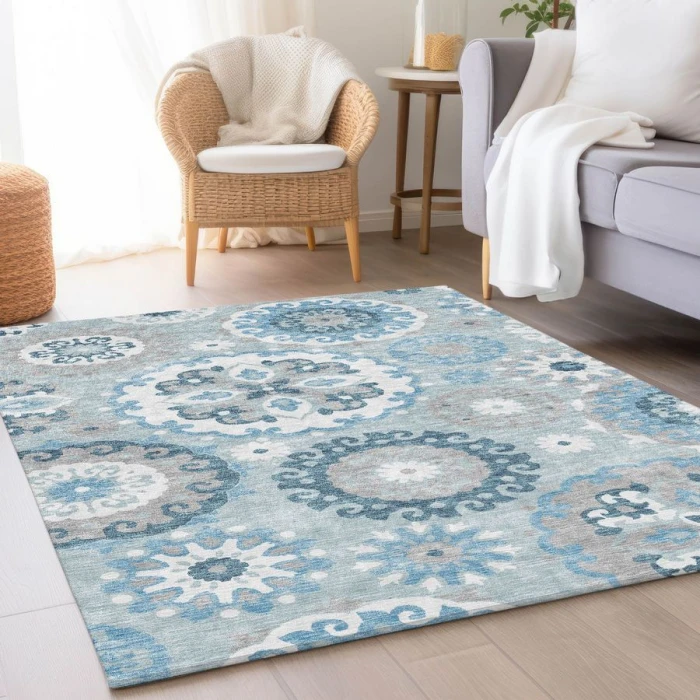 Addison Chantille ACN763-Sky 3 ft. X 5 ft. Rectangle Rug