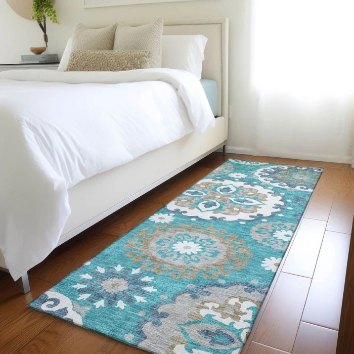 Addison Chantille ACN763-Teal 2 ft. 3 in. X 7 ft. 6 in. Rectangle Rug