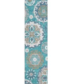 Addison Chantille ACN763-Teal 2 ft. 3 in. X 7 ft. 6 in. Rectangle Rug
