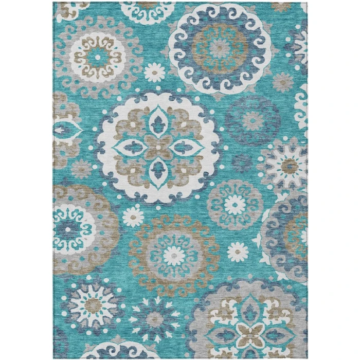 Addison Chantille ACN763-Teal 9 ft. X 12 ft. Rectangle Rug