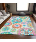 Addison Chantille ACN763-White 9 ft. X 12 ft. Rectangle Rug